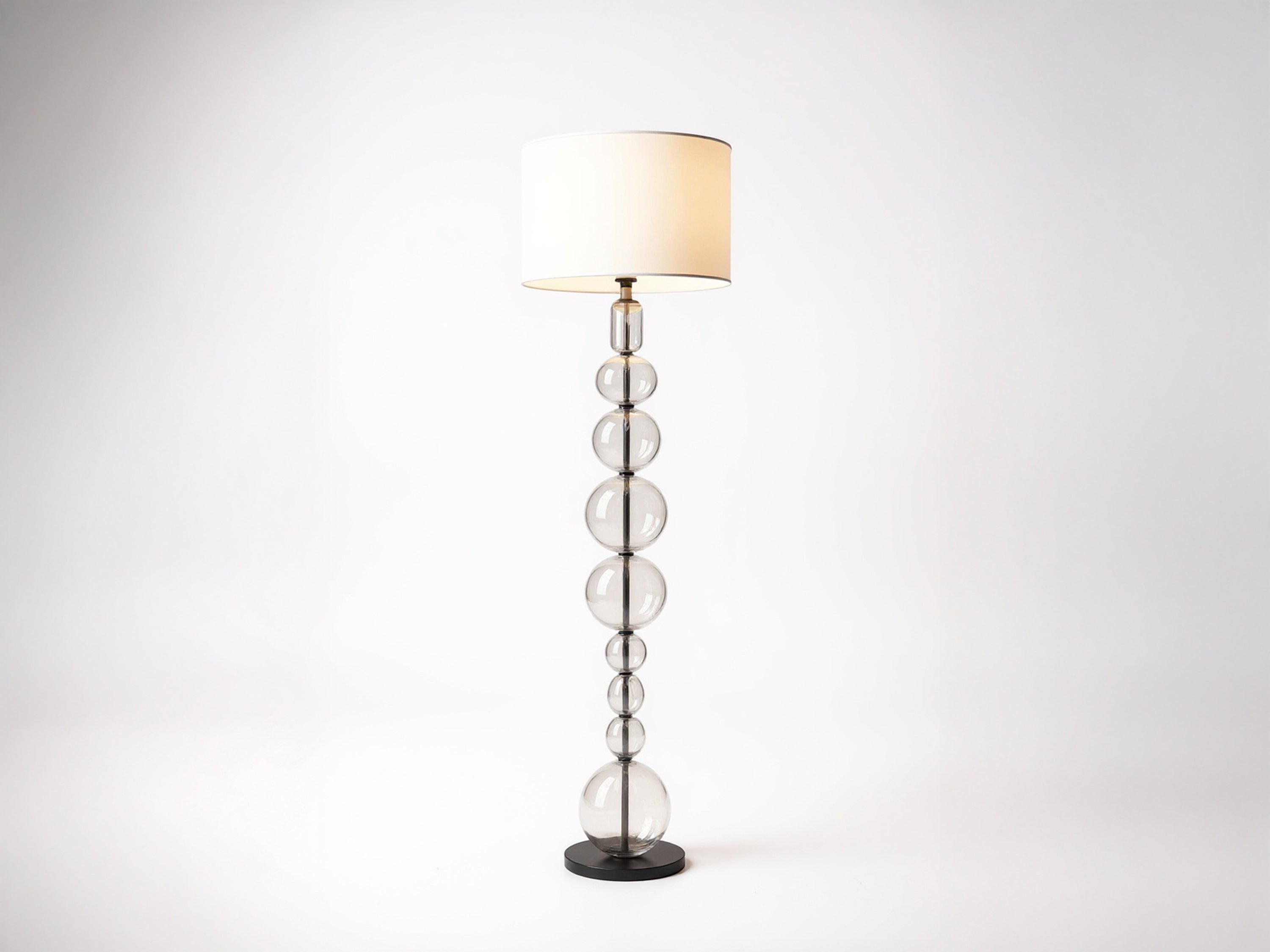 Customizable Handmade Glass Floor Lamp